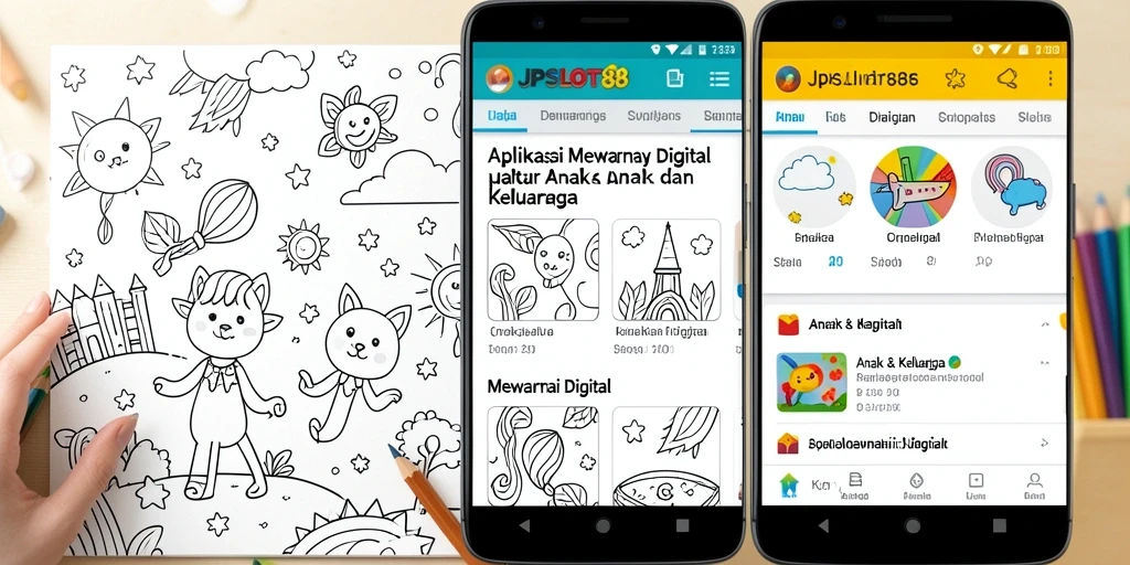 Tampilan antarmuka JPSLOT88 yang menarik dan ramah anak.