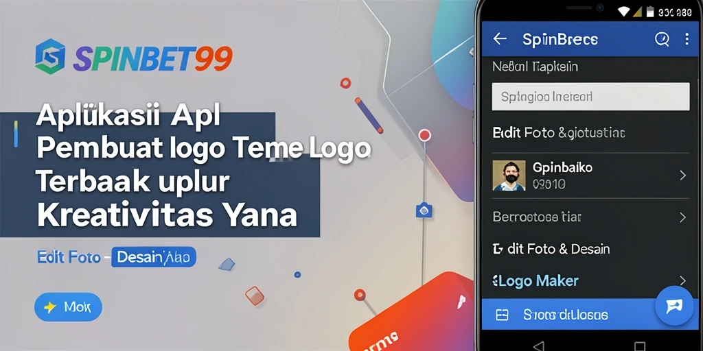 Tampilan antarmuka pengguna SPINBET99 untuk desain logo yang intuitif.