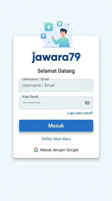 Masuk Akun jawara79 untuk Pengguna Android